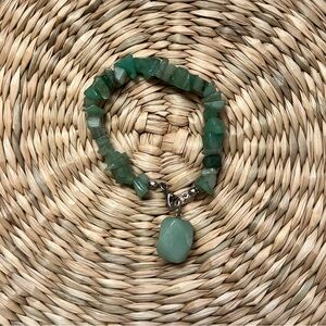 Aventurine chips bracelet